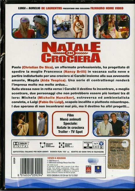 Natale in crociera (1 DVD) - DVD - Film di Neri Parenti Commedia |  Feltrinelli