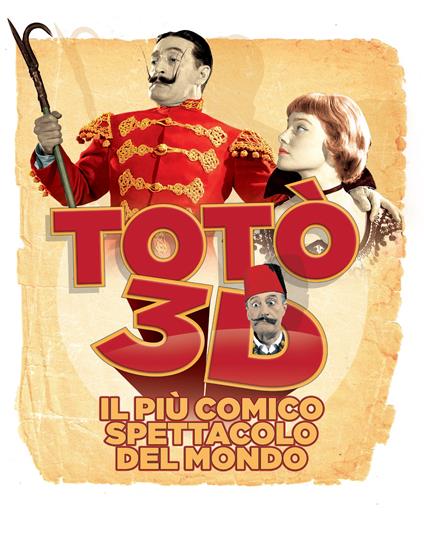 Totò 3D. Il pù comico spettacolo del mondo (Blu-ray) di Mario Mattoli - Blu-ray