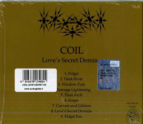 Love's Secret Demise - CD Audio di Coil - 2