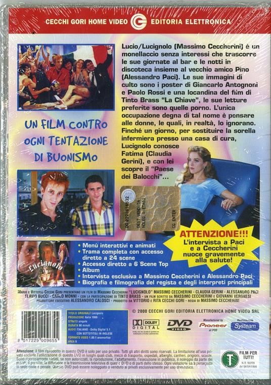 Lucignolo di Massimo Ceccherini - DVD - 2