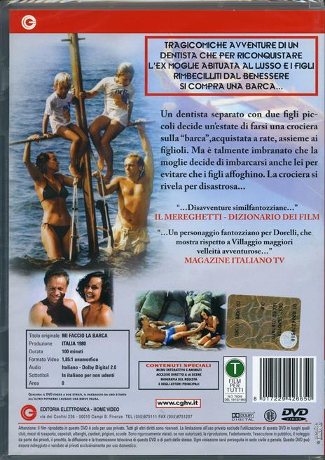 Mi faccio la barca di Sergio Corbucci,Luciano Salce - DVD - 2