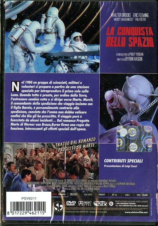 La conquista dello Spazio di Byron Haskin - DVD - 2