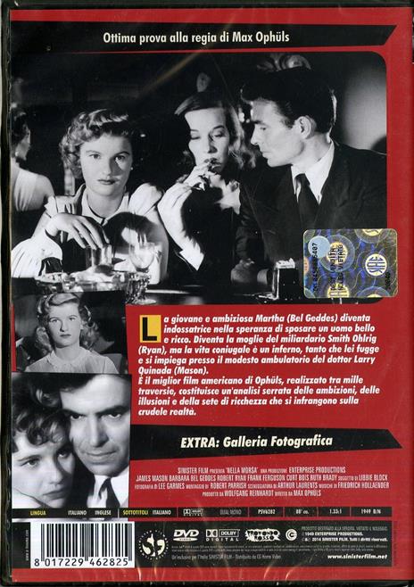 Nella morsa di Max Ophüls - DVD - 2