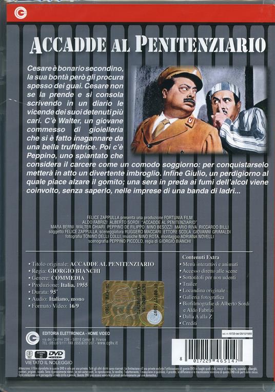 Accadde al penitenziario di Giorgio Bianchi - DVD - 2