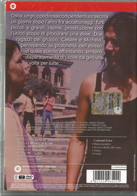 Amore tossico di Claudio Caligari - DVD - 2