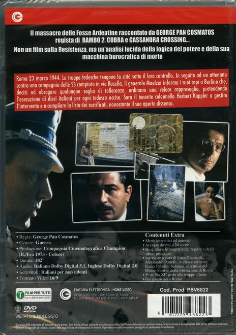 Rappresaglia di George Pan Cosmatos - DVD - 2