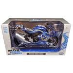 Silver Wheel - Moto Licenze sc. 1:12in die cast, a ruote libereLicenze: Suzuki, Yamaha e BMW