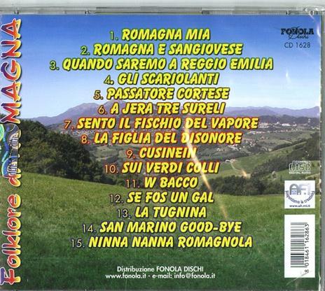 Folklore di Romagna - CD Audio - 2