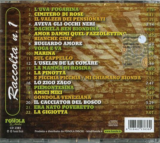 Canzoni di casa nostra vol.1 - Girasoli - CD | laFeltrinelli