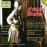 Concerto per pianoforte e quartetto d'archi - 2 Lieder ebraici - Ave Maria Abenfriede - Fräulein Musika - CD Audio di Ferruccio Busoni