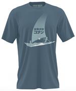 T-Shirt Unisex Tg. S. Conan, Il Ragazzo Del Futuro: Sail Blue