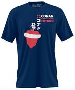 T-Shirt Unisex Tg. S. Conan, Il Ragazzo Del Futuro: Fly Blue