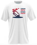 T-Shirt Unisex Tg. S. Conan, Il Ragazzo Del Futuro: Kiss White