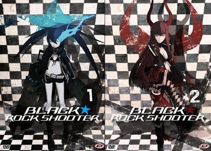 Black Rock Shooter. Serie completa (2 DVD + 2 Blu-ray) di Shinobu Yoshioka