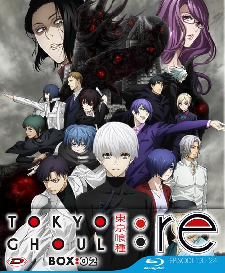 Tokyo Ghoul: Re - Stagione 03 Box 02 Eps 13-24. Limited Edition (3 Blu-Ray) di Odahiro Watanabe - Blu-ray