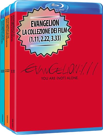 Evangelion - Bundle Collezione Dei Film (3 Blu-ray) di Hideaki Anno - Blu-ray