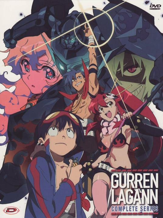 Gurren Lagann. Sfondamento dei cieli. The Complete Series.Eps 01-27 (4 DVD) di Hiroyuki Imaishi - DVD