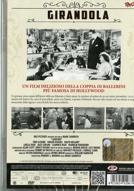 Girandola di Mark Rex Sandrich - DVD - 2