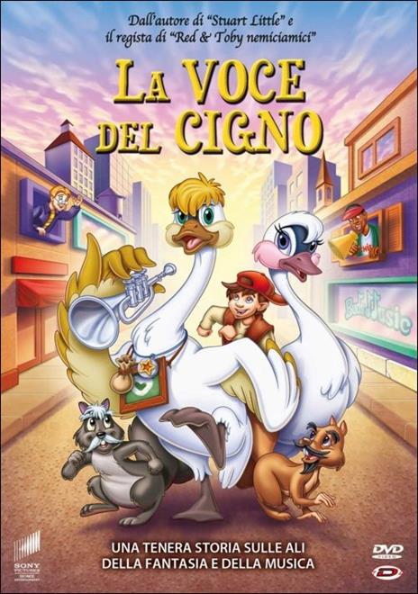 La voce del cigno di Richard Rich,Terry L. Noss - DVD