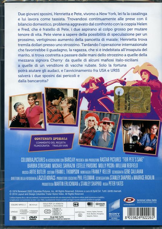 Ma chi te l'ha fatto fare? di Peter Yates - DVD - 2