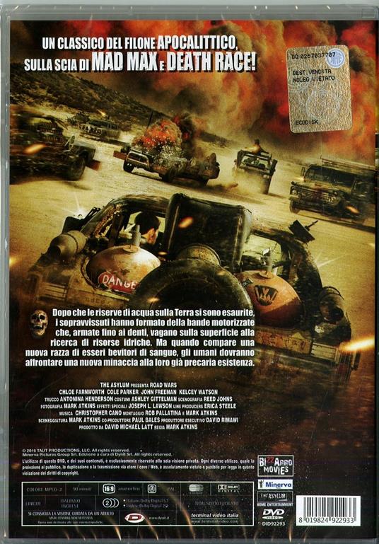 Road Wars (DVD) di Mark Atkins - DVD - 2