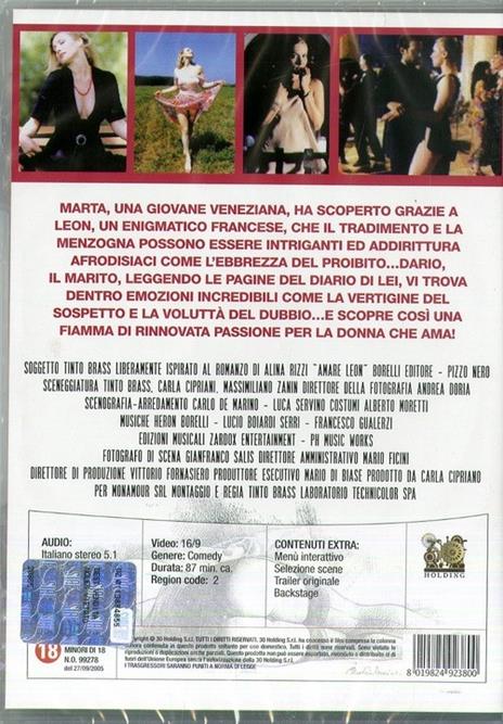 Monamour (DVD) - DVD - Film di Tinto Brass Commedia | Feltrinelli