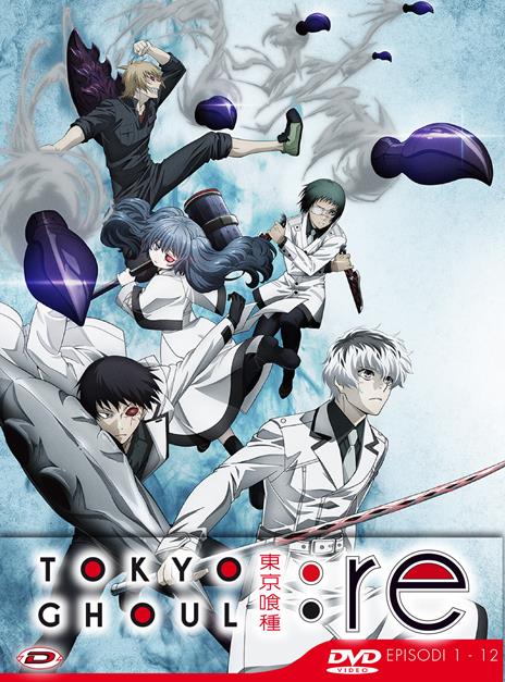 Tokyo Ghoul: Re - Stagione 03 Box 01 (Eps 01-12). Limited Edition (3 DVD) di Odahiro Watanabe - DVD