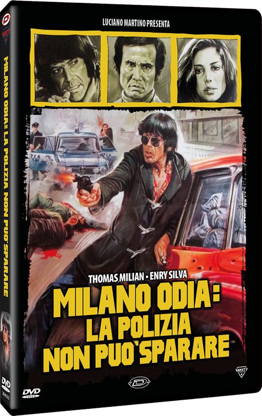Milano Odia, La Polizia Non Può Sparare (DVD) di Umberto Lenzi - DVD