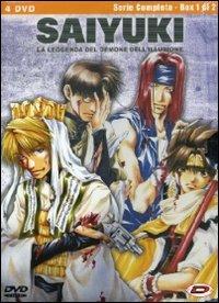 Saiyuki. La leggenda del demone dell'illusione. Serie completa. Parte 1 (4 DVD) di Hayato Date - DVD