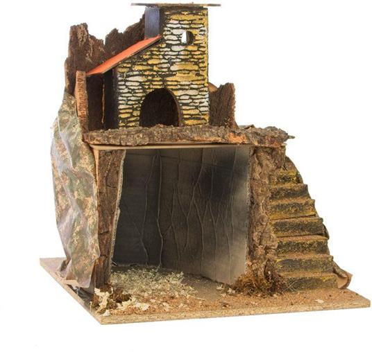 Natività Presepe legno stilizzato gruppo capanna albero Natale offerta –  hobbyshopbomboniere