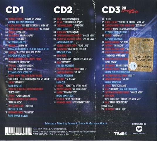 90s Original Party RTL 102 - CD Audio di Fernando Proce - 2