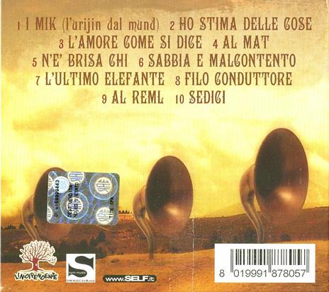 Libere correnti dorsali - CD Audio di Lassociazione - 2