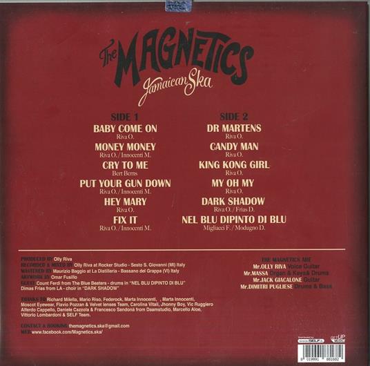 Jamaican Ska - Vinile LP di Magnetics - 2