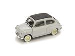 Fiat 600 1A Serie Trasformabile Tettino Chiuso 1956 Grigio Perla 1:43 Model Bm0249-03