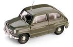 Bm0308 Fiat 600D Polizia Stradale 1960 1.43 Modellino Brumm