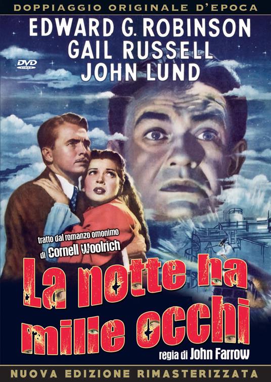 La notte ha mille occhi di John Farrow - DVD