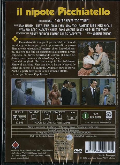 Il nipote picchiatello di Norman Taurog - DVD - 2