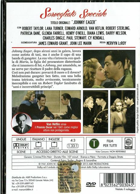 Sorvegliato speciale di Mervyn LeRoy - DVD - 2