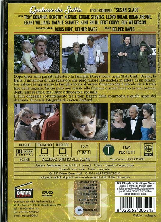 Qualcosa che scotta di Delmer Daves - DVD - 2