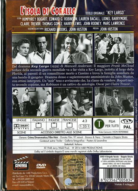 L' isola di corallo di John Huston - DVD - 2