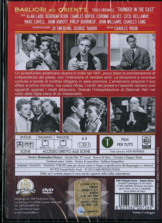 Bagliori ad Oriente di Charles Vidor - DVD - 2