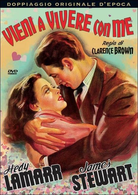 Vieni a vivere con me di Clarence Brown - DVD