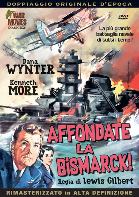 Affondate la Bismark! (DVD) di Lewis Gilbert - DVD