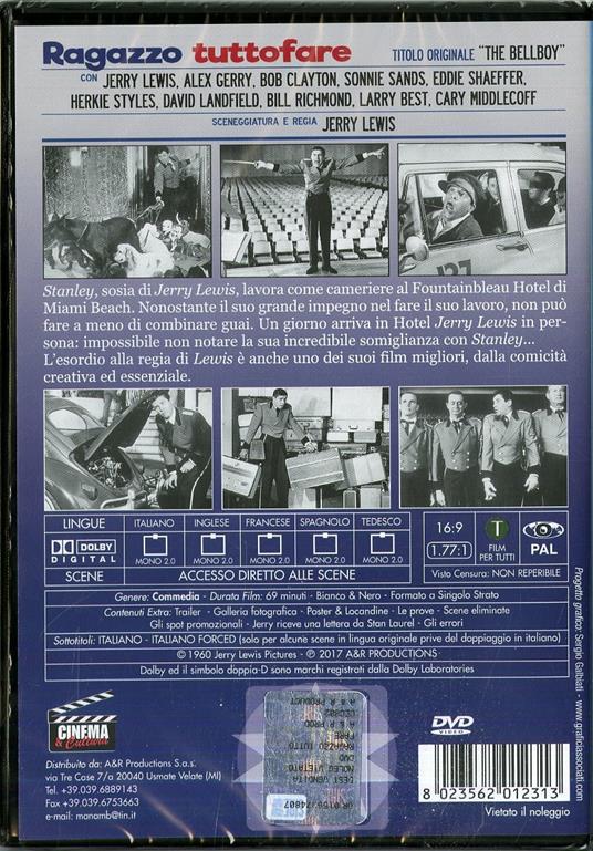 Ragazzo tuttofare (DVD) di Jerry Lewis - DVD - 2