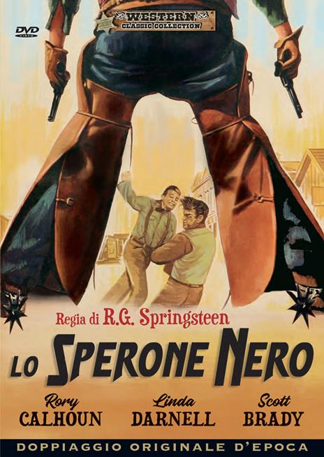 Lo sperone nero (DVD) di Robert G. Springsteen - DVD