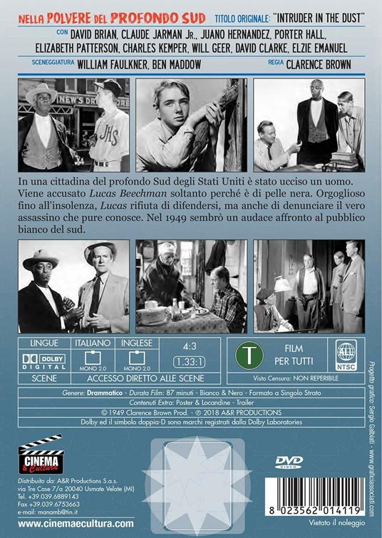 Nella polvere del profondo sud (DVD) di Clarence Brown - DVD - 2