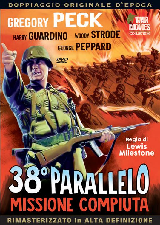 38 Parallelo. Missione compiuta (DVD) di Lewis Milestone - DVD
