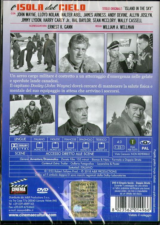 L' isola nel cielo (DVD) di William A. Wellman - DVD - 2