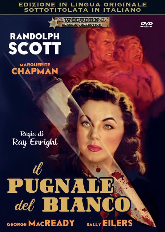 Il pugnale del bianco. In lingua originale con sottotitoli (DVD) di Ray Enright - DVD