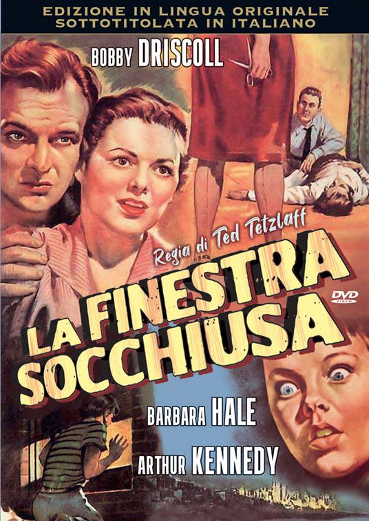 La finestra socchiusa (DVD) di Ted Tetzlaff - DVD